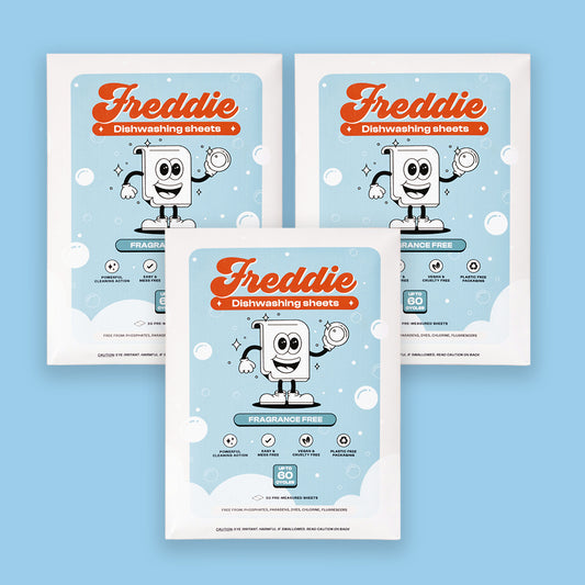 3x Dishwasher Detergent Sheets