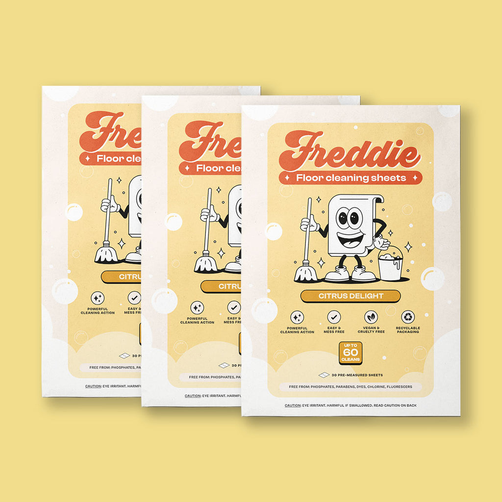 3x Floor Cleaning Sheets