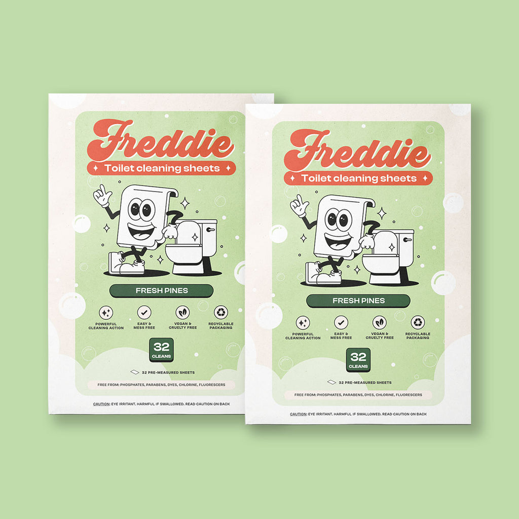 2x Toilet Cleaning Sheets